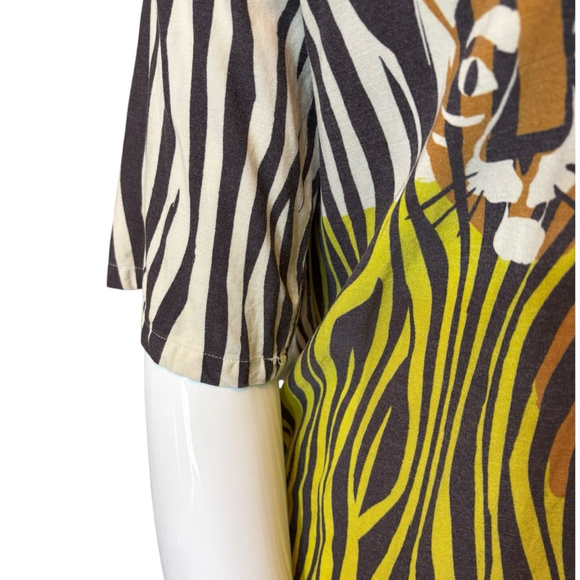Corey Lynn Calter Tiger Print Top, M - Picture 5 of 13